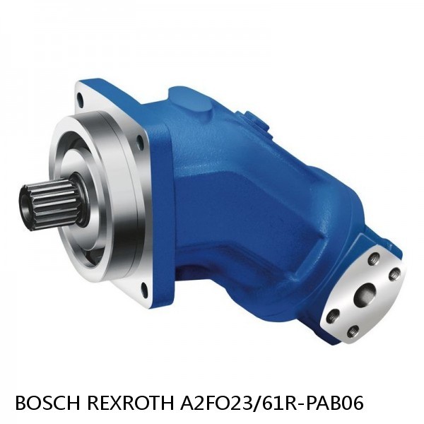 A2FO23/61R-PAB06 BOSCH REXROTH A2FO FIXED DISPLACEMENT PUMPS