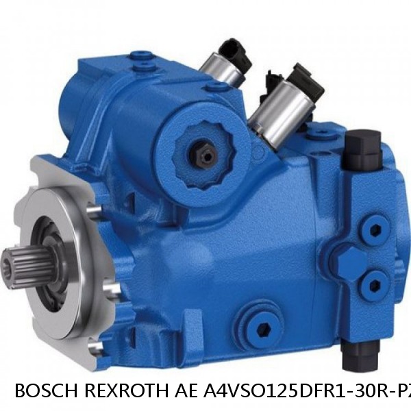 AE A4VSO125DFR1-30R-PZB13K99 BOSCH REXROTH A4VSO VARIABLE DISPLACEMENT PUMPS