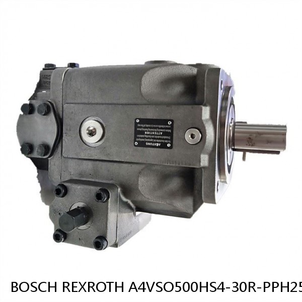 A4VSO500HS4-30R-PPH25N BOSCH REXROTH A4VSO VARIABLE DISPLACEMENT PUMPS