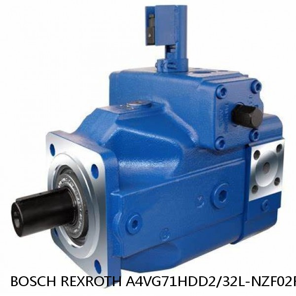 A4VG71HDD2/32L-NZF02F001S *G* BOSCH REXROTH A4VG VARIABLE DISPLACEMENT PUMPS