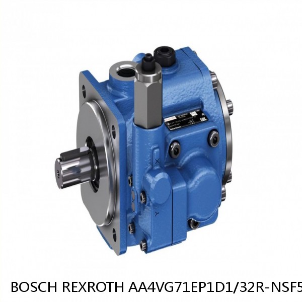 AA4VG71EP1D1/32R-NSF52F021FC BOSCH REXROTH A4VG VARIABLE DISPLACEMENT PUMPS