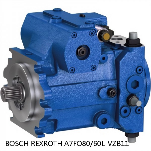 A7FO80/60L-VZB11 BOSCH REXROTH A7FO AXIAL PISTON MOTOR FIXED DISPLACEMENT BENT AXIS PUMP #1 small image