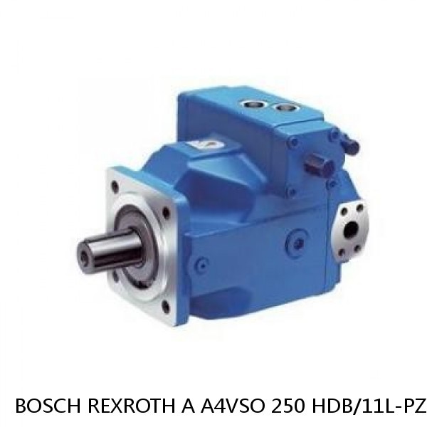 A A4VSO 250 HDB/11L-PZB13K00-SO207 BOSCH REXROTH A4VSO VARIABLE DISPLACEMENT PUMPS #4 image