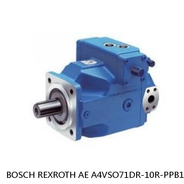 AE A4VSO71DR-10R-PPB13N BOSCH REXROTH A4VSO VARIABLE DISPLACEMENT PUMPS #5 image