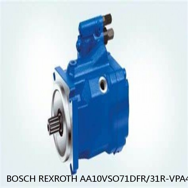 AA10VSO71DFR/31R-VPA42N BOSCH REXROTH A10VSO VARIABLE DISPLACEMENT PUMPS #1 image