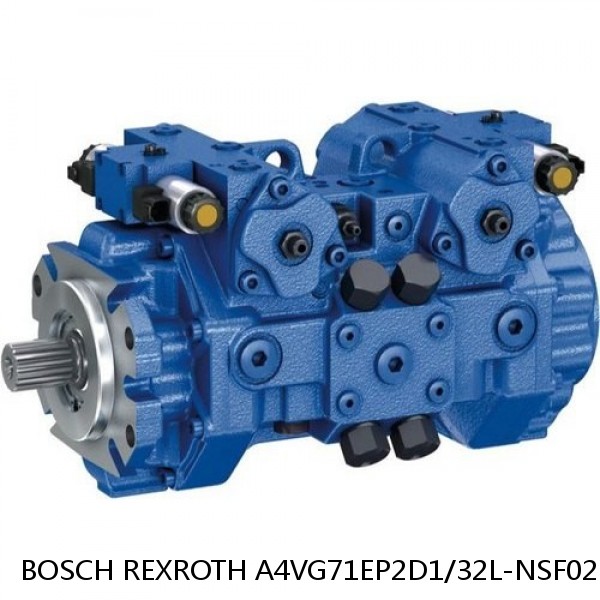 A4VG71EP2D1/32L-NSF02F001PH BOSCH REXROTH A4VG VARIABLE DISPLACEMENT PUMPS #1 image